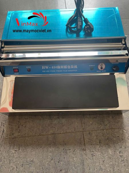 Máy bọc màng thực phẩm HW 450 mẫu mới