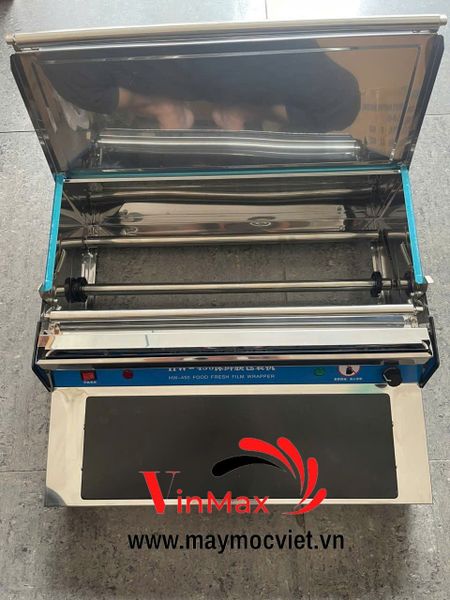 Máy bọc màng thực phẩm HW 450 mẫu mới
