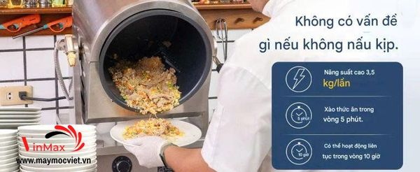 Máy nấu ăn tự động Turbo SFM