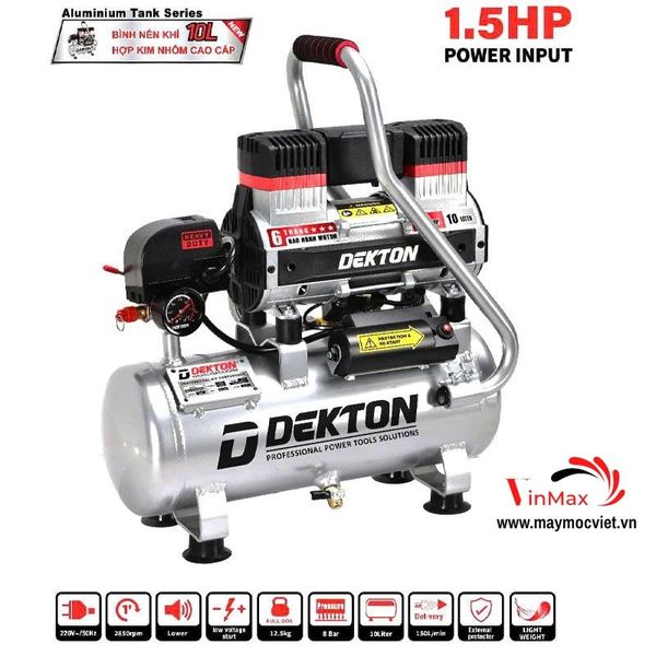Máy Nén Khí Không Dầu Dekton DK-AC2910PROMAX