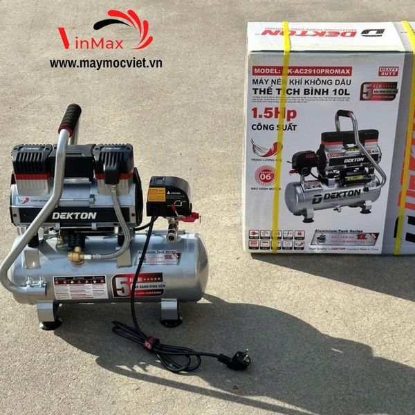 Máy Nén Khí Không Dầu Dekton DK-AC2910PROMAX