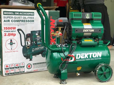 Máy Nén Khí Không Dầu 30 lít Dekton DK-AC3930Pro