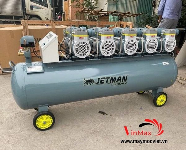 Máy nén khí không dầu Jetman 10Hp 200L NKF-1600x5T200