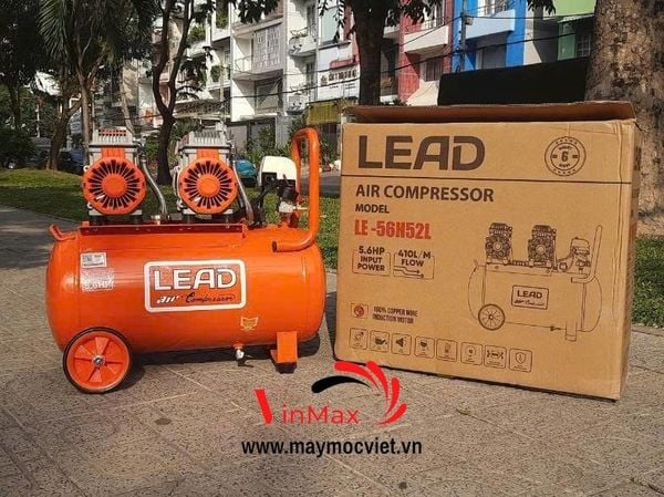 Máy Nén Khí Không Dầu LEAD 52 Lít LE-56H52L