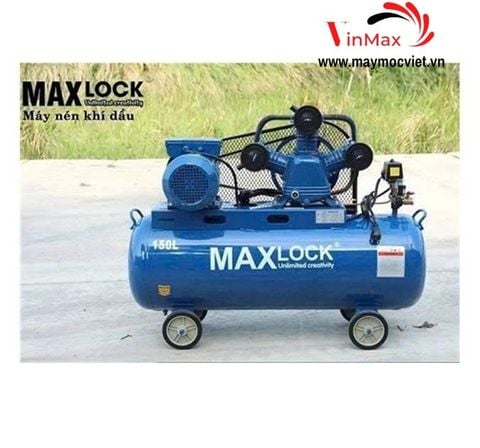 Máy Nén Khí Dây Đai 3HP 120L Maxlock MK120L