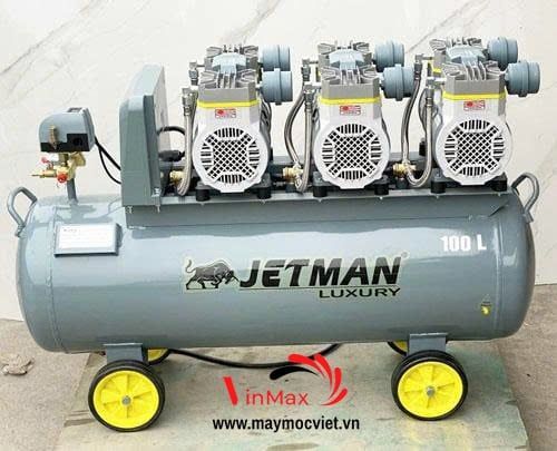 Máy nén khí không dầu Jetman NKF-1600*3T100 (lên hơi nhanh)