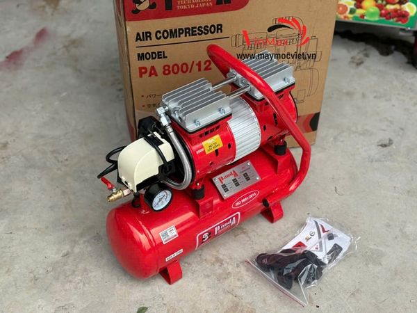 Máy Nén Khí Không Dầu Panda 850W PD850/14