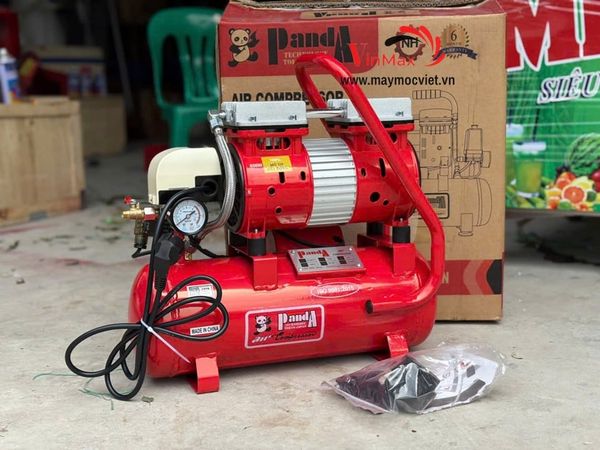 Máy Nén Khí Không Dầu Panda 850W PD850/14