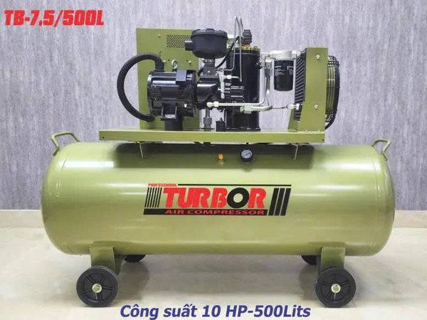 Máy nén khí trục vít di động TurBor TB-7.5/500L 10HP