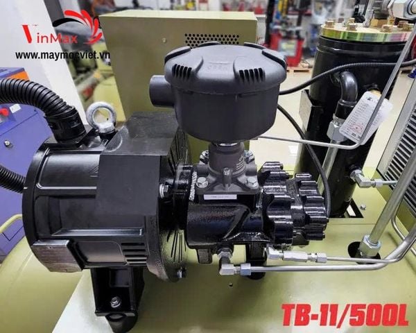 Máy nén khí trục vít di động mini biến tần TurBor TB-11/500L 15HP