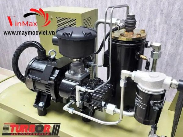 Máy nén khí trục vít di động mini TurBor TB-7.5/300L 10HP