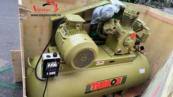 Máy nén khí 2 cấp nén Turbor 15HP 500 lít