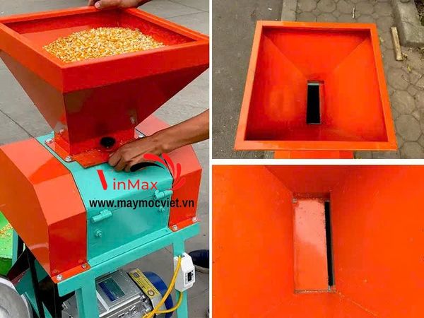 Máy Nghiền Ngô Vỡ Mảnh 1 Pha Turbo TBN700