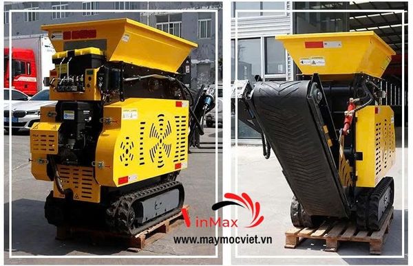 Máy Nghiền Than Đá Bánh Xích Shoshin S410