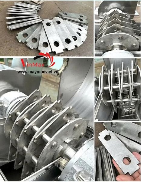 Máy Nghiền Thức Ăn Chăn Nuôi Inox Turbo TBN185