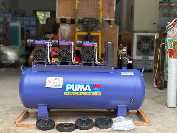 Máy nén khí không dầu Puma 100 lít 3HP