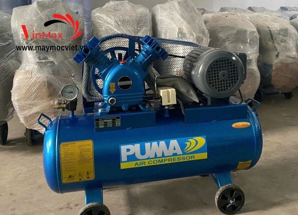 Máy nén khí dây đai Puma 1HP 75 L PK 1075 (1 pha)