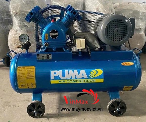 Máy nén khí dây đai Puma 1HP 75 L PK 1075 (1 pha)