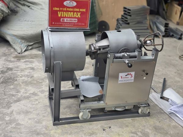 Máy Nổ Bỏng Hạt Gạo Dùng Gas Turbo TBG70 (Năng Suất 7Kg)