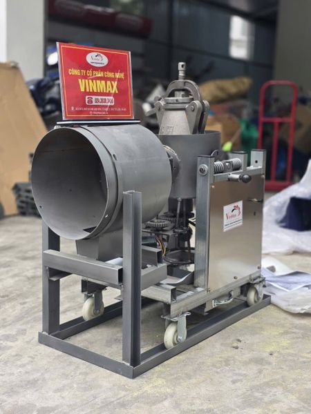 Máy Nổ Bỏng Hạt Gạo Dùng Gas Turbo TBG70 (Năng Suất 7Kg)