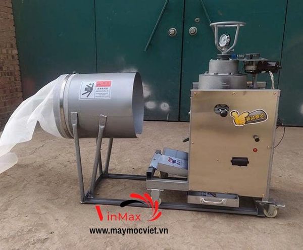 Máy Nổ Bỏng Hạt Gạo Dùng Gas Turbo TBG50