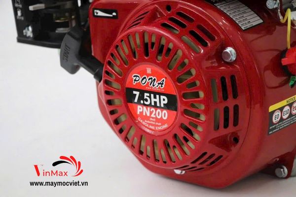 Động cơ nổ 4 thì Pona PN200 7.5HP (Cốt xéo)