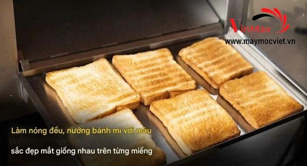 Máy nướng bánh mì băng chuyền Turbo