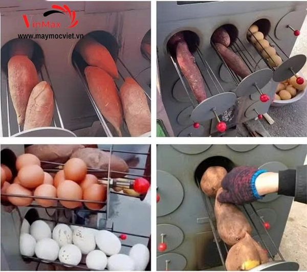 Bếp nướng ngô khoai  ngoài trời 8 họng Turbo TBN08