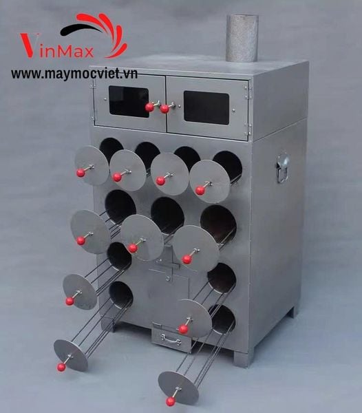 Bếp nướng ngô khoai  ngoài trời 8 họng Turbo TBN08