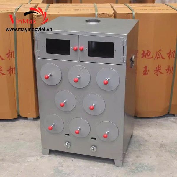 Bếp nướng ngô khoai  ngoài trời 8 họng Turbo TBN08