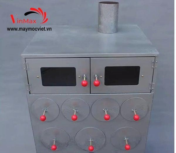 Bếp nướng ngô khoai  ngoài trời 8 họng Turbo TBN08