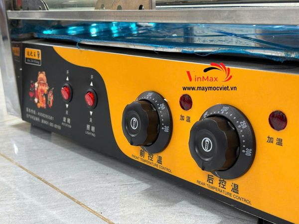 Máy Nướng Xúc Xích 7 Thanh Kính Lùa VMK07