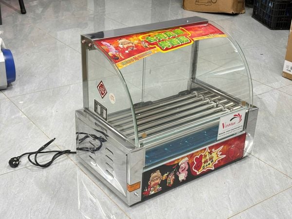 Máy Nướng Xúc Xích 7 Thanh Kính Lùa VMK07