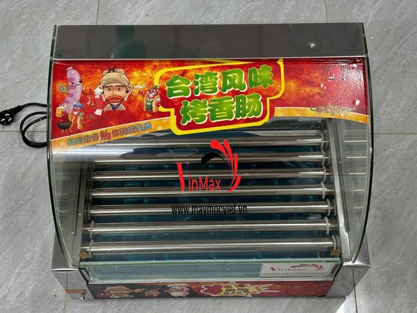 Máy Nướng Xúc Xích 7 Thanh Kính Lùa VMK07