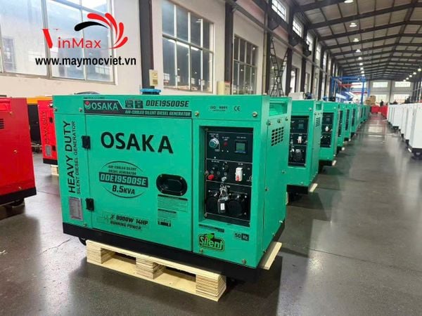 Máy Phát Điện Dầu Chống Ồn OSAKA ODE19500SE 8.5KVA