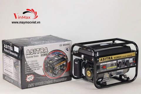 Máy phát điện chạy xăng 3kW giật nổ ASITRA AST10880