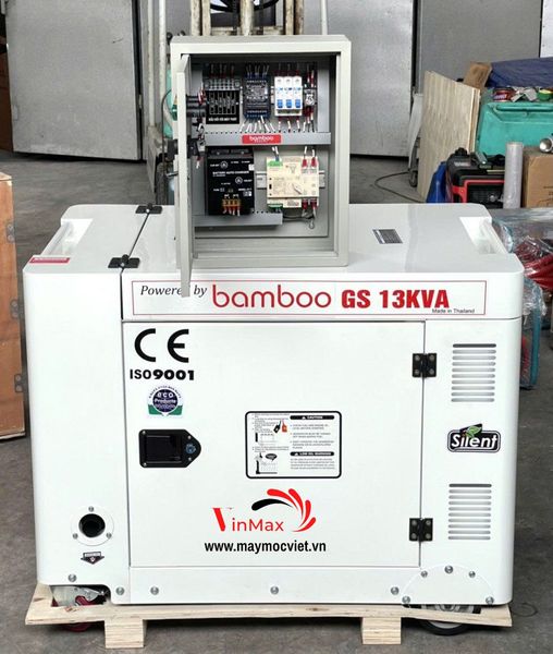 Máy Phát Điện Chạy Dầu 10-11Kw Bamboo BMB GS13KVA