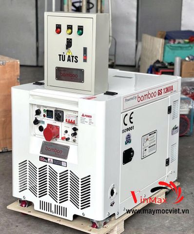 Máy Phát Điện Chạy Dầu 10-11Kw Bamboo BMB GS13KVA