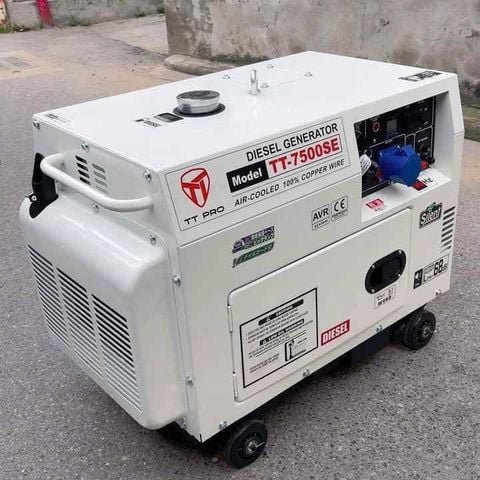 Máy Phát Điện 6KW Chạy Dầu TTPRO TT-7500SE