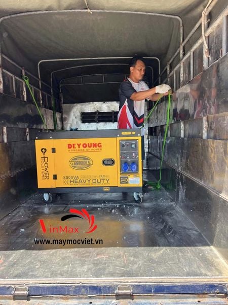 Máy Phát Điện Chạy Dầu Chống Ồn DEYOUNG DY11000LN 8KVA 220V