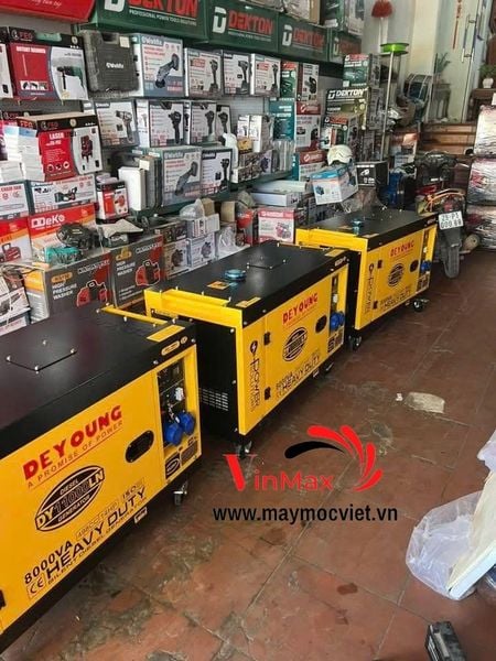 Máy Phát Điện Chạy Dầu Chống Ồn DEYOUNG DY11000LN 8KVA 220V
