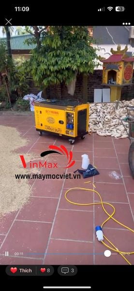 Máy Phát Điện Chạy Dầu Chống Ồn DEYOUNG DY11000LN 8KVA 220V