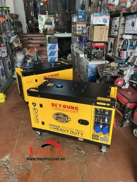 Máy Phát Điện Chạy Dầu Chống Ồn DEYOUNG DY11000LN 8KVA 220V