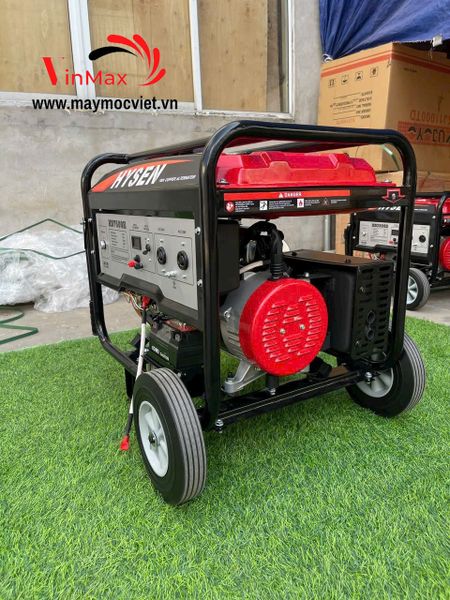 Máy Phát Điện Chạy Xăng Đề Điện Hysen HS7500E