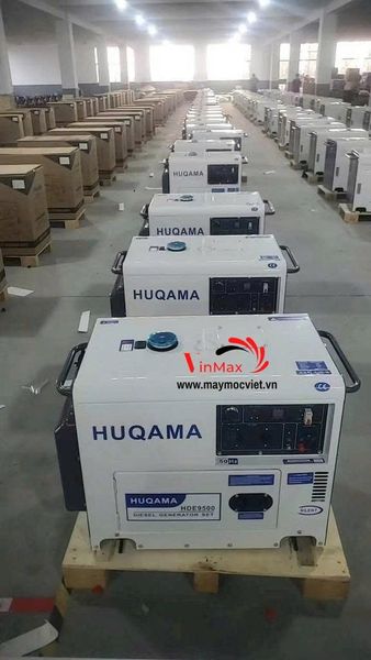 Máy Phát Điện Chạy Dầu Huqama HDE9500 cống suất 7.8kw