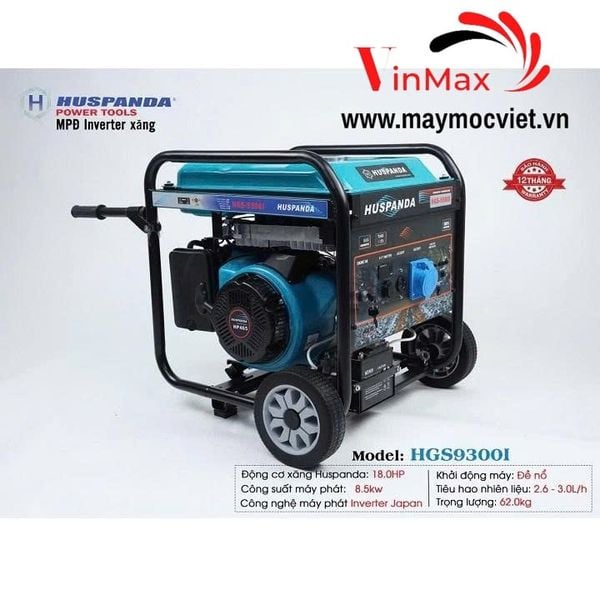 Máy Phát Điện Chạy Xăng Inverter 8.5kW HUSPANDA HGS9300I