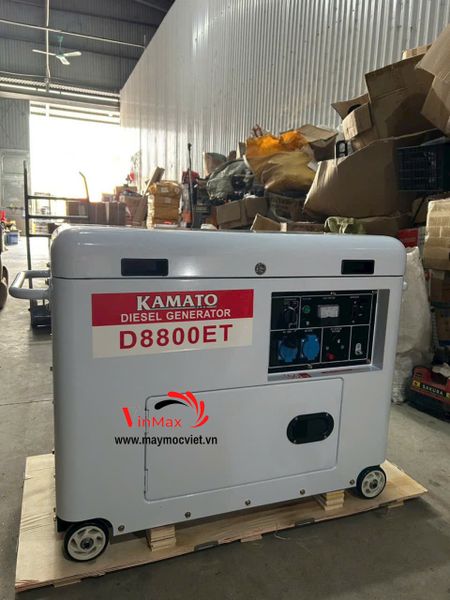 Máy phát điện chạy dầu Kamato D8800ET