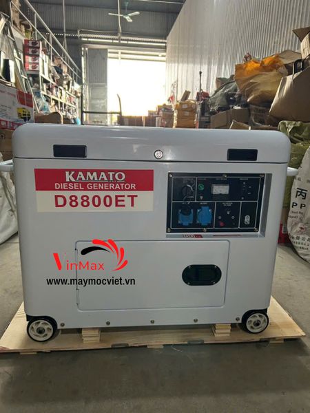 Máy phát điện chạy dầu Kamato D8800ET