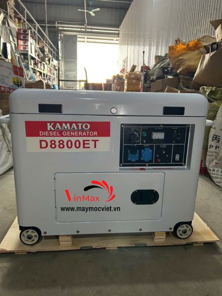 Máy phát điện chạy dầu Kamato D8800ET