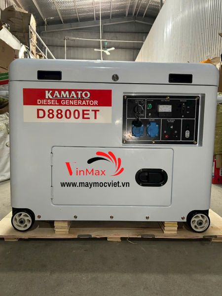 Máy phát điện chạy dầu Kamato D8800ET